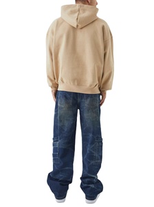 เสื้อมีฮู้ดและเสื้อสเวตเตอร์ของผู้ชายแบบสวมศีรษะน้ำหนักเบาและระบายอากาศเหมาะสำหรับใส่ในยิมและเสื้อสตรีทสไตล์แฟชั่น - Product Image 2