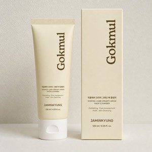 Huile nettoyante pour le visage Jamingyeong Grain Care Creamy Grain Cleansing Pack 120ml, nettoyant visage crémeux, mousse nettoyante - Product Image 6
