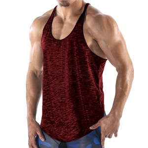 Débardeurs respirants grande taille pour hommes, avec logo frontal, 100 % polyester, pour la gym, fabriqués au Pakistan – Meilleures ventes, service OEM - Product Image 5