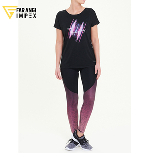 Leggings de sport sans couture pour femme, effet galbant, pour la course, la gym, le fitness et le yoga - Product Image 3