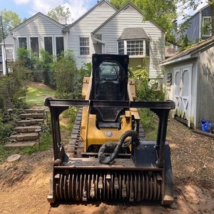 Premium Quality Cat Skid Steer Loader with Mulcher for Professional Land Management Excavation Projects High Performance - Product Image 3