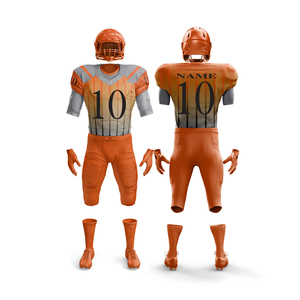 Uniformes Deportivos Personalizados de Fútbol Americano de Alta Calidad para Adultos y Camisetas Estampadas de Manga Corta para Hombre - Product Image 1
