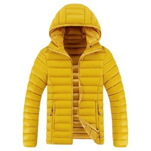 Chaqueta Acolchada Impermeable con Capucha para Invierno, Diseño Unisex con Relleno Grueso de Algodón - Product Image 1