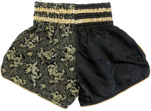 Shorts de boxe personnalisés en coton 100% - Vêtements de sport athlétiques de qualité supérieure - Shorts d'entraînement de Muay Thai pour hommes - Product Image 4