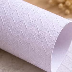 Hojas de Papel Hechas a Mano con Patrón Chevron de Lavanda Premium, para Invitaciones de Boda, Envoltura de Regalos y Manualidades - Product Image 4