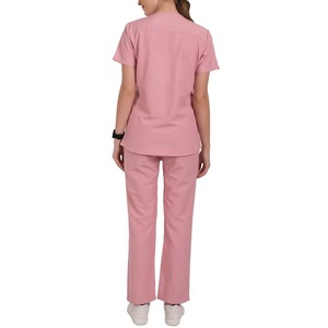 Conjuntos de Uniformes Médicos Unisex de Tallas Grandes, Tejido de Felpa/Mezcla de Algodón, Manga Larga, para Hospital, Detección de Agujas, Personalizado OEM - Product Image 2