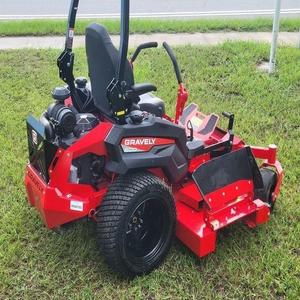 เครื่องตัดหญ้าแบบนั่งขับ Gravely Zero Turn รุ่นเครื่องยนต์เบนซิน 196 ซีซี 4 จังหวะ ขับเคลื่อนด้วยตัวเอง แบบมืออาชีพ ระบบปล่อยหญ้าด้านหลัง - Product Image 2