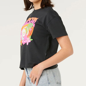 High Quality Top Trendy Lightweight Regular Slim Best New Design High Soft Round Neck Fashion Casual Wear Summer Women Crop Top - Product Image 2