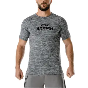 Спортивные футболки из 100% полиэстера, впитывающая влагу, оптовая продажа от Пакистана, дышащие футболки для фитнеса, удобные футболки для тренировок
