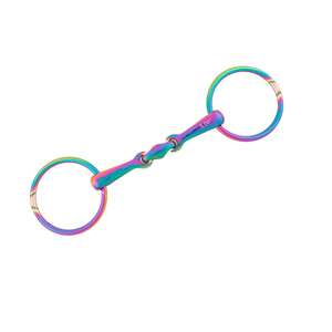 Bocados para Caballos de Acero Inoxidable de Alta Calidad, Duraderos, con Anillo Grande en la Boca, Diseño Simple para Montar a Caballo, Más Vendidos - Product Image 2
