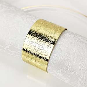 Anneaux de serviette décoratifs de haute qualité pour serviettes en tissu, idéaux pour les hôtels, les restaurants et la maison - Product Image 2