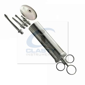 Kit complet de seringue auriculaire Reiner à succès avec embouts, instrument de nettoyage et d'élimination du cérumen en acier inoxydable de haute qualité pour ORL - Product Image 5