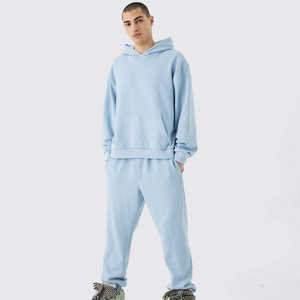 Ensemble de survêtement pour homme, deux pièces, coupe confortable, tissu doux, respirant, idéal pour les voyages, la salle de sport, l'entraînement, la course à pied et l'usage quotidien actif - Product Image 5