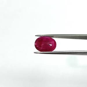 Rubis ovale naturel de Birmanie de 3,79 carats, pierre précieuse RBHO-10 - Product Image 5
