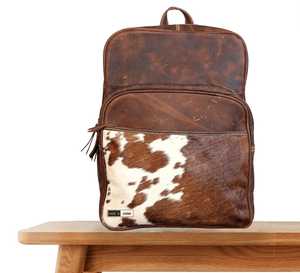 Sac à dos en cuir de vachette pleine fleur fait main pour voyage, école, ordinateur portable, avec logo personnalisé, fournisseur en gros, commandes en gros LHBP-0015 - Product Image 1