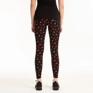 Women's Spandex/Nylon High Waist Breathable Compression Fleece Gym <b>Leggings</b> <b>Workout</b> Pants <b>Pockets</b> Active Stretch Yoga Wear - Product Image 5