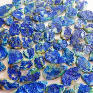 Cabujón de Azurita Natural Druzy, Gema Suelta Curativa de Forma Mixta Azul, de 20 a 40 mm, a Precio Mayorista - Product Image 5