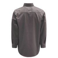 Chemise de travail FRC idéale pour le soudage et les travailleurs pétroliers, style western, chemise à manches longues pour homme, résistante aux flammes, style western, deux poches, fermeture à boutons-pression