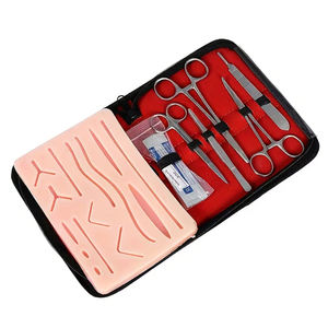 Large Stainless Steel <b>Pad</b> 14 Pre-Cut Sutur Wounds Practice Kit <b>Electric</b> for Medical Vet/Nursing Students Orthopedic Hospital Use - Product Image 4