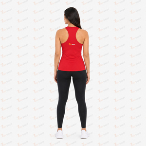 <b>Women</b> Sleeveless <b>Knitted</b> <b>Tank</b> <b>Top</b> Athletic Workout Fitness Gym Running Yoga Training Breathable Stretch 100% Cotton Eco-Friendly - Product Image 5
