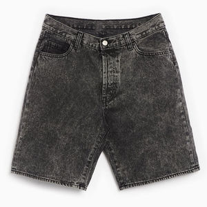 Shorts de Mezclilla Modernos Personalizados para Verano, Shorts Holgados Transpirables de Alta Calidad con Tela Resistente al Viento y Cintura Alta - Product Image 1