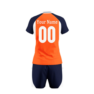 Uniforme de volley-ball pour hommes de haute qualité à séchage rapide, coupe personnalisée, jersey extensible 100% polyester, impression par transfert thermique, 220g, OEM - Product Image 3