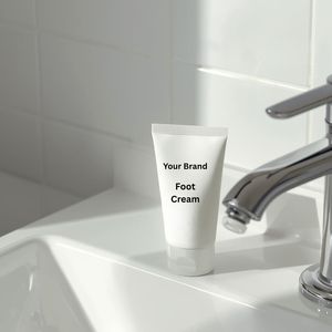 Crème pour les pieds enrichie en vitamine E et en urée, fabricant OEM ODM, éliminateur de peaux mortes et cicatrisant pour les pieds gercés - Product Image 4