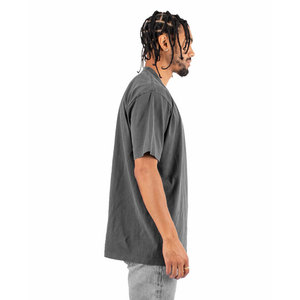 T-shirt col rond respirant 100 % coton teint uni poids lourd Max, vente en gros, fabricant, étiquette personnalisée, streetwear homme couleur unie - Product Image 2