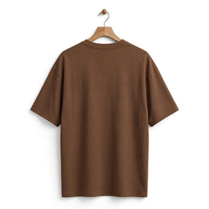 Men's Custom Color O-Neck <b>Raglan</b> <b>Sleeve</b> <b>T</b>-<b>Shirt</b> Regular Fit 100% Cotton Jersey Knitted Casual with Pattern Front Logo 320g Soft - Product Image 2