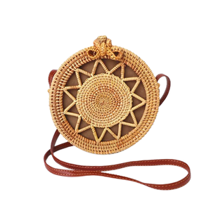 Sacs en rotin de haute qualité pour femmes, vente en gros, sacs en rotin de créateurs, fabrication artisanale au Vietnam, prix bas, OEM - Product Image 1