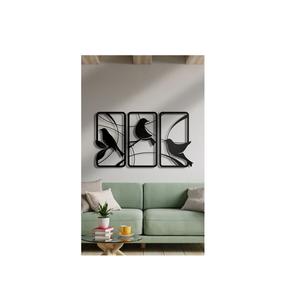 Decoración de pared de metal estilo real para interiores de casas de lujo, decoración moderna de hierro para colgar en la pared - Product Image 1