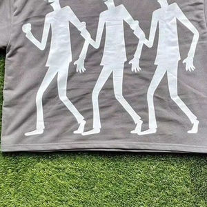 T-shirt Boxy Homme Personnalisé avec Logo Sérigraphié, Coupe Streetwear 180 g/m², Grammage Lourd, Graphisme Court, 100 % Coton, Coupe Oversize - Product Image 3