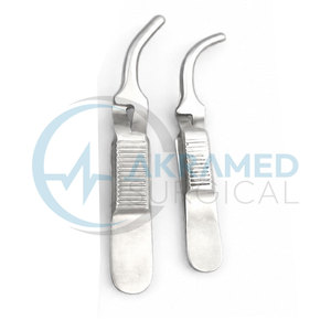 High Quality DeBakey Bulldog <b>Clamp</b> Atraumatic Curved Forceps CE Certified Stainless Steel Vascular Surgical Instrument - Product Image 3
