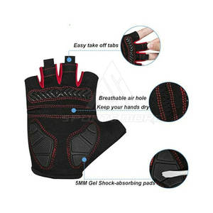 Guantes de Ciclismo Personalizados con Sublimación, Precio al por Mayor, Guantes de Ciclismo Profesionales - Product Image 3