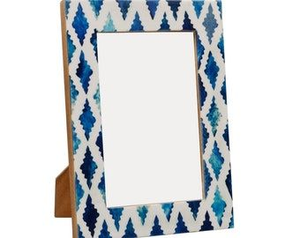 Marco de Fotos Moderno de Lujo con Incrustaciones de Hueso para Decoración de Mesa, Marco de Fotos Tallado a Mano con Franjas Negras para Cuadros - Product Image 5