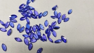 AAA Quality Natural Tanzanite <b>D</b> Block Unheated Loose Gemstone 3x6mm Marquise Cut Stones Wholesale Lot for Jewelry Making - Product Image 5