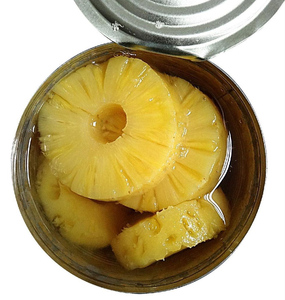 Best Selling Canned <b>Pineapple</b> Slices Chunks Tidbits Pieces Crushed in Syrup Premium Quality Ready to Eat Bulk OEM - Ms. Grace - Product Image 1