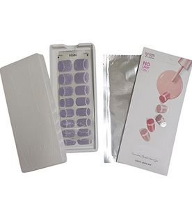 Autocollant pour ongles en gel solaire d'origine coréenne, semi-durci sans lampe, magnétique, gel souple aimanté similaire au Gelly, nouveau style - Product Image 4