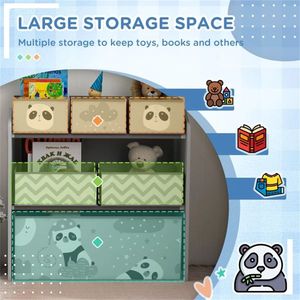 Gray Kids & Teen Storage Toy Organizer with Storage Box - Product Image 5