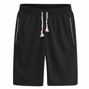 Shorts Bermuda Homme Sportifs Taille Mi-Haute avec Cordon de Serrage Respirants Séchage Rapide en Tissu Toile 100% Coton Imprimé – Vente en Gros - Product Image 1