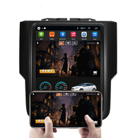 Lecteur multimédia Android 9,7 pouces pour voiture, autoradio GPS, Carplay, Android Auto, WIFI, lecteur DVD pour voiture, écran vertical pour Dodge RAM 1500 2013-2018