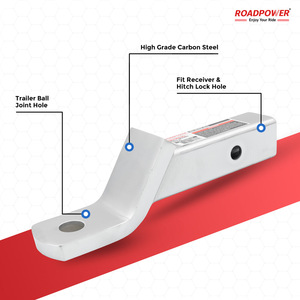 Attelage de remorquage robuste ROADPOWER (RP-HTGM) pour GMC, capacité de remorquage de 3500 lb avec support de boule de classe III et revêtement anti-corrosion - Product Image 4