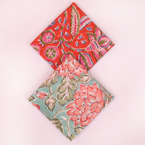 Bandana en coton imprimé à la main motif floral, tendance, pour l'été, bracelet unisexe, accessoire de couverture pour poils d'animaux, foulards Paisley - Product Image 2