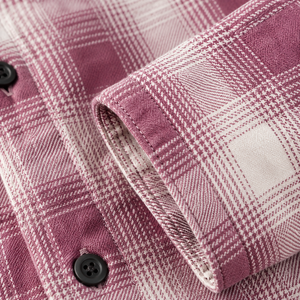 Camisa Casual de Franela para Hombre, Nueva Colección de Verano, Tejido Sólido, Transpirable, Bordada, 100% Algodón, con Doble Bolsillo - Product Image 4