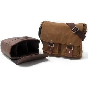 Sac Photo en Cuir et Toile de Haute Qualité pour Appareil Photo Reflex Numérique, Étui de Voyage Bandoulière Étanche Antichoc avec Fermeture Éclair en EVA – Vente en Gros - Product Image 2