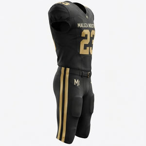 Uniforme de Fútbol Americano Serie Stealth 2026, Personalizado con Acabado Mate, Sublimado, Antideslizante y Duradero, Conjunto de Jersey para Equipo - Product Image 5