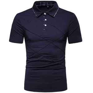 Camiseta con Logotipo Bordado Personalizado, Camisetas Polo para Hombre, 100% Algodón, Camisa de Golf para Hombre, Camiseta Polo para Mujer, Camisetas Polo Casuales con Estampado OEM - Product Image 1