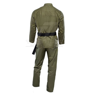 High Quality <b>Professional</b> Breathable Lightweight 100% Cotton BJJ Suit Martial Arts Gi Set Front for Brazilian Jiu Jitsu Training - Product Image 2