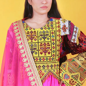 Nouvelle Robe Traditionnelle Ethnique Tribale Banjara de Haute Qualité, Mode Casual Simple, Robes pour Femmes Afghanes 2026, Robe Kuchi Afghane - Product Image 5