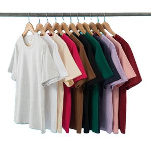 T-shirts pour hommes de haute qualité, nouvelle arrivée, design personnalisé sur le devant, 100% coton, motif uni, prix bas, service OEM, vente en gros - Product Image 6